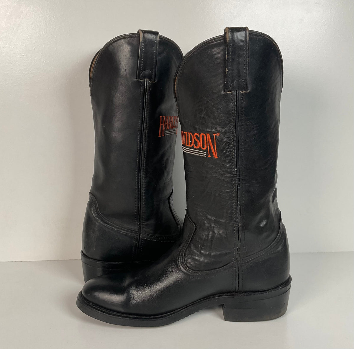 Vintage Harley Davidson Cowboy Boots | USA Made | Men’s 6.5 | Women’s 7.5