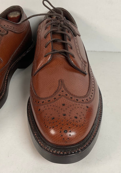 Vintage Florsheim Imperial Longwing Derby Loafers | V-Cleat | 93602 | Narrow | Men’s 9 C