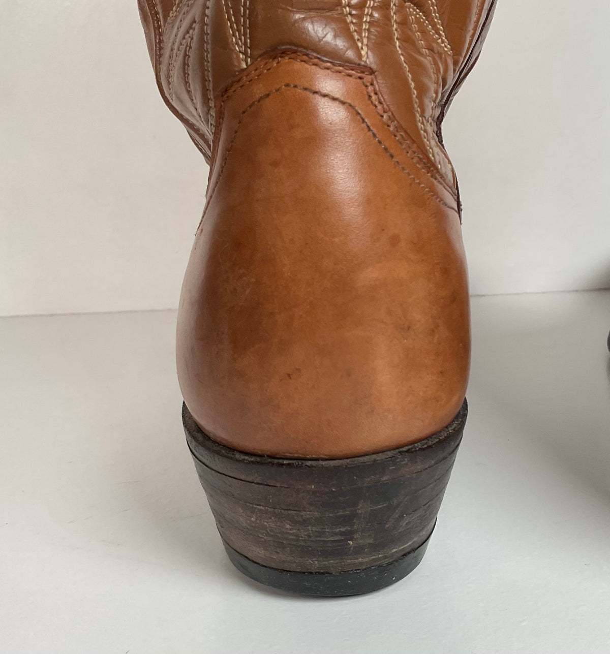 Vintage Justin Fort Worth Cowboy Boots | X Toe | White Label | Men’s 7 D
