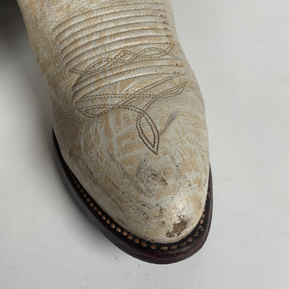 Vintage J. Chisholm Antelope Cowboy Boots | Exotic | USA Made | Men’s 9.5 D