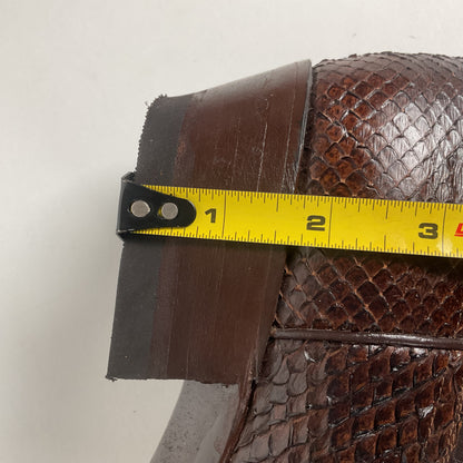 Vintage Anaconda Snakeskin Cowboy Boots | Exotic | Mex 29 | US 11