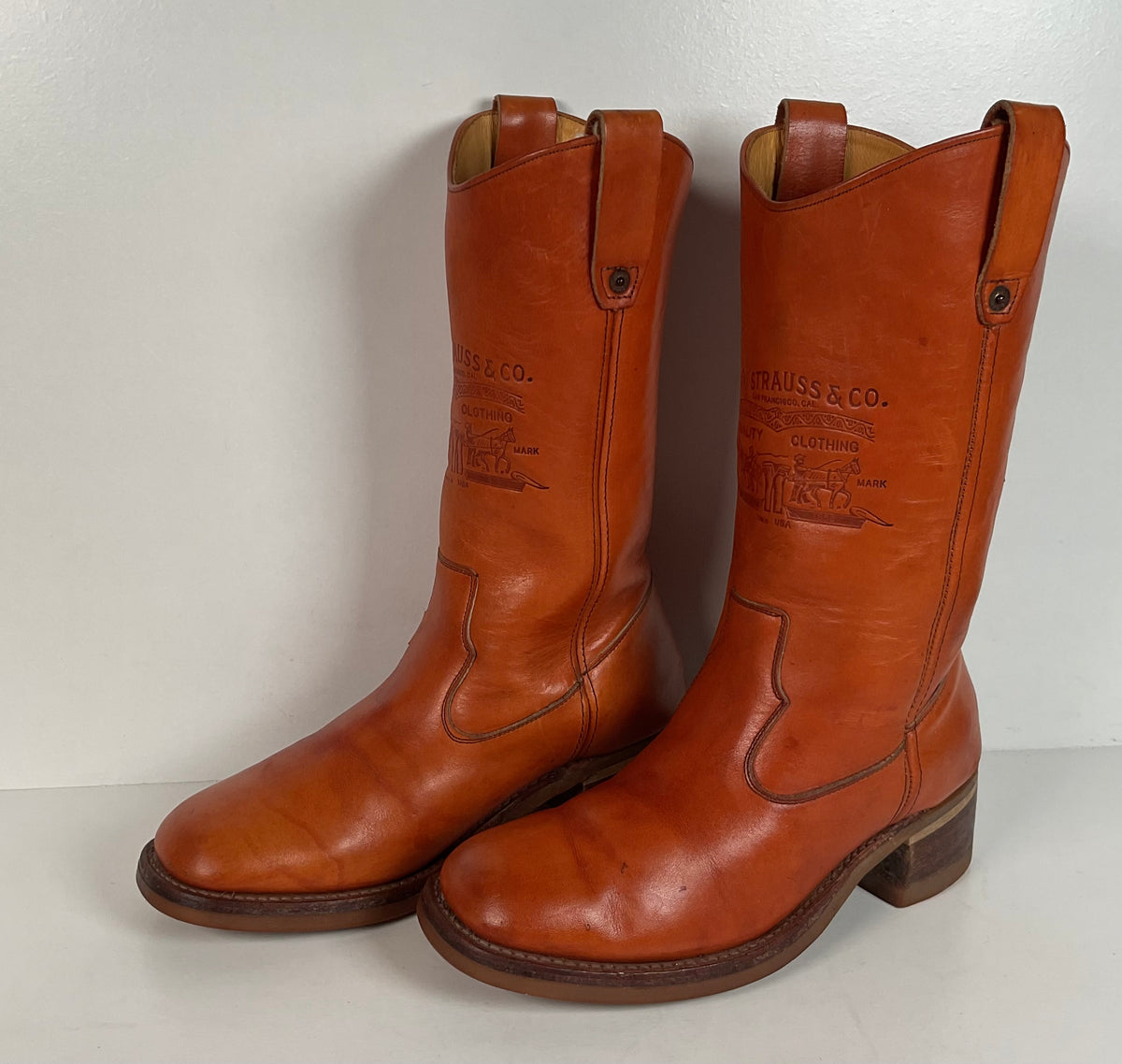 Vintage Levi’s Campus Western Boots | Chunky | USA Made | Men’s 8.5 M