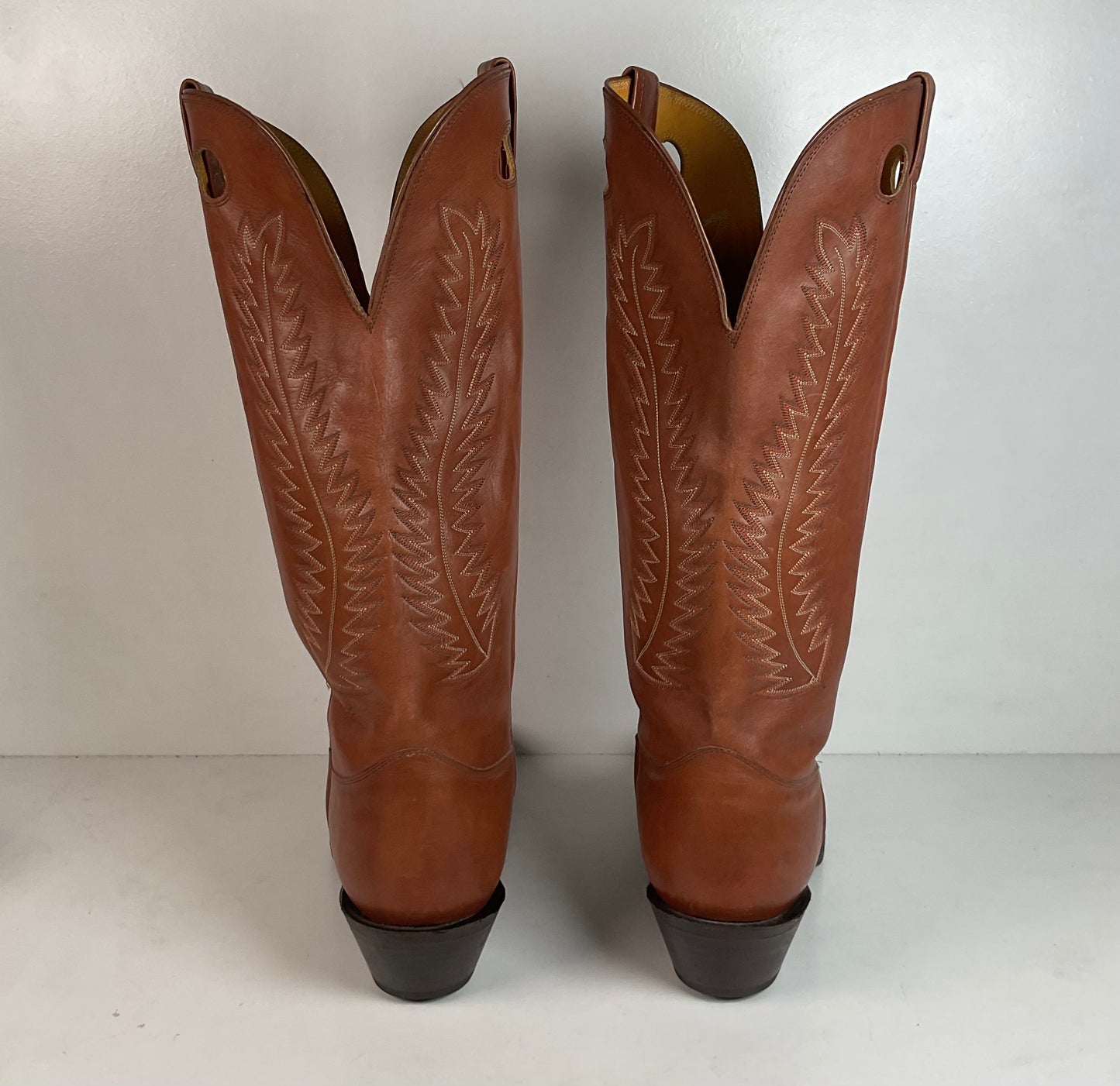 Nocona Tall Buckaroo Cowboy Boots 14.5 EE USA Made