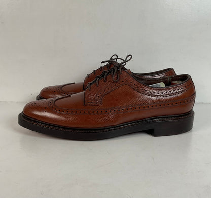 Vintage Florsheim Imperial Longwing Derby Loafers | V-Cleat | 93602 | Narrow | Men’s 9 C