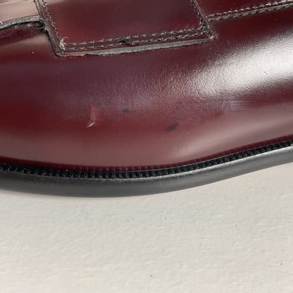 Mezlan Santander Tassel Loafer 11 M Burgundy High Shine
