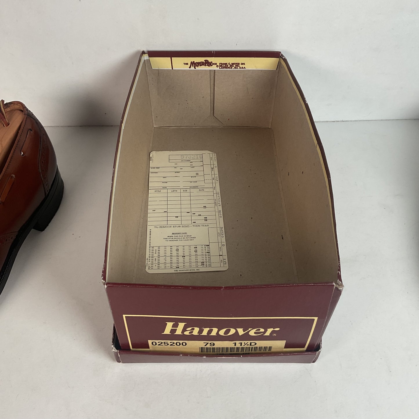 Vintage Hanover Brown Tassel Loafers 11.5 D USA Made