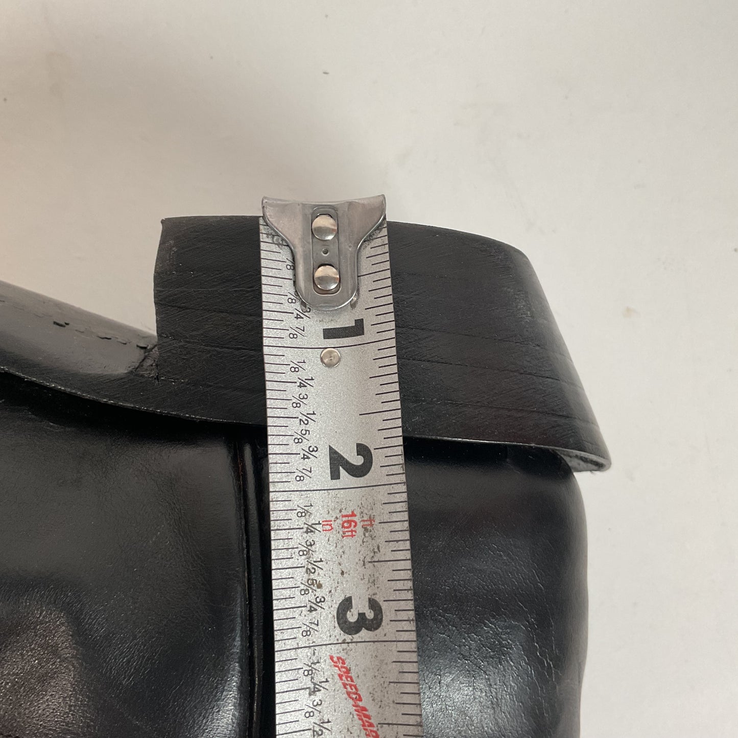 Custom Square Toe Cowboy Boots | Orange Shaft | Black Calf Vamp | Men’s 11 Wide