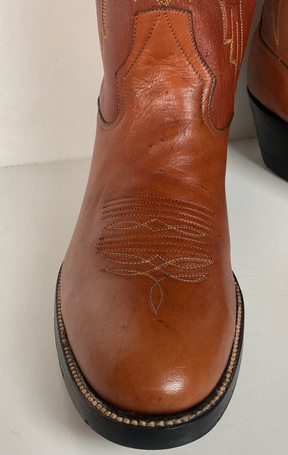 Vintage Morgan Miller Buckaroo Cowboy Boots | Narrow | Men’s 9.5 | Women’s 10.5