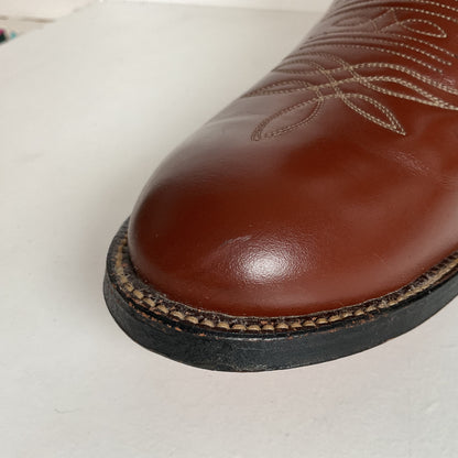 Vintage Tony Lama Calf Skin Roper Boots | Gold Label | Cowboy | Men’s 11.5 A