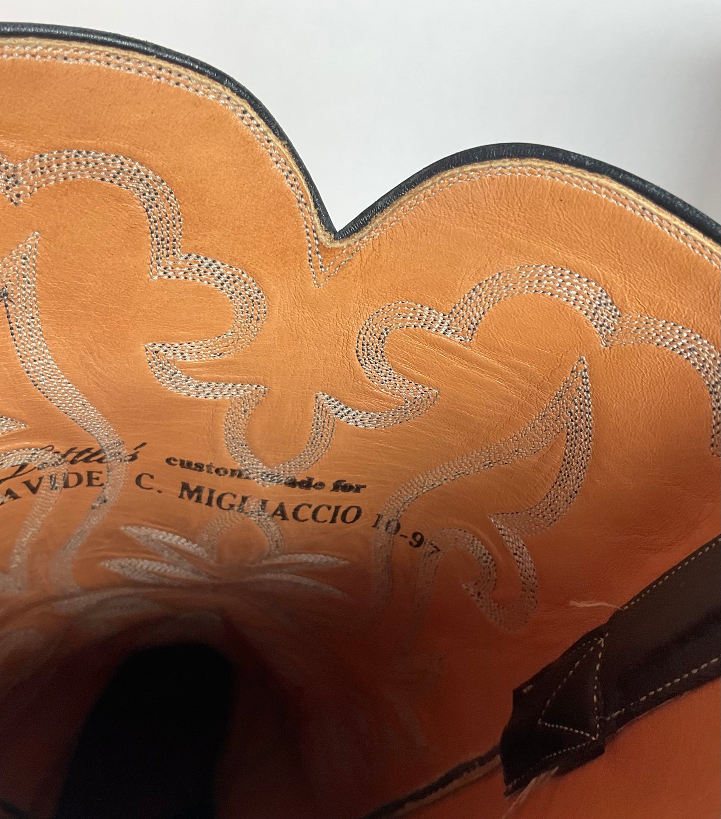 Little’s San Antonio Elephant Cowboy Boots | Custom Made | Exotic | 15 AAA