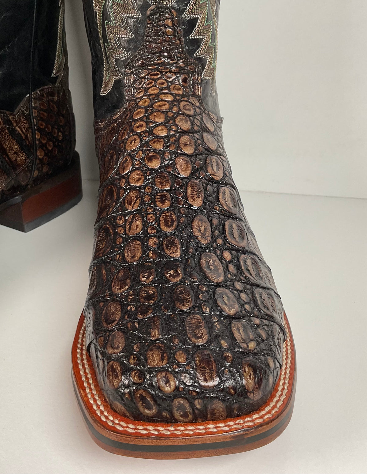 Dan Post Everglades Caiman Cowboy Boots | Exotic | Retired Model | Men’s 13 EW