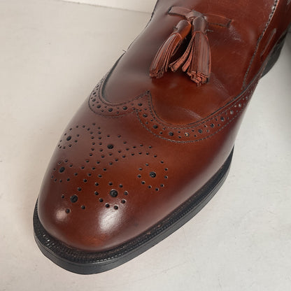 Vintage Hanover Brown Tassel Loafers 11.5 D USA Made