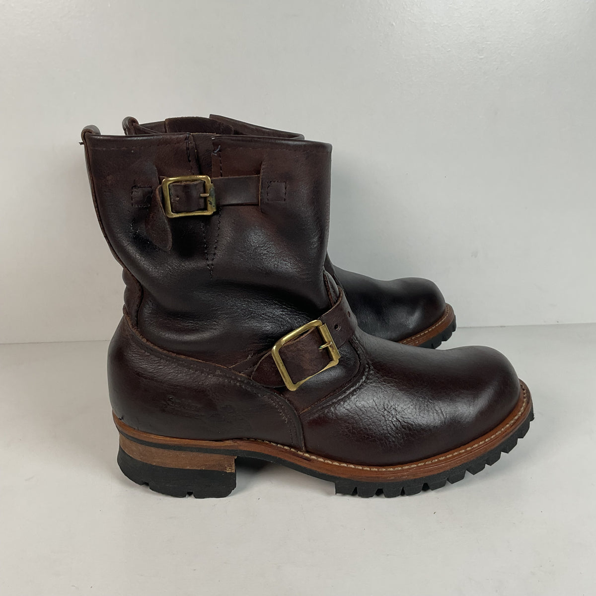 Abilene’s Golden Retriever Engineer Ankle Boots | USA Made | Women’s 9 M