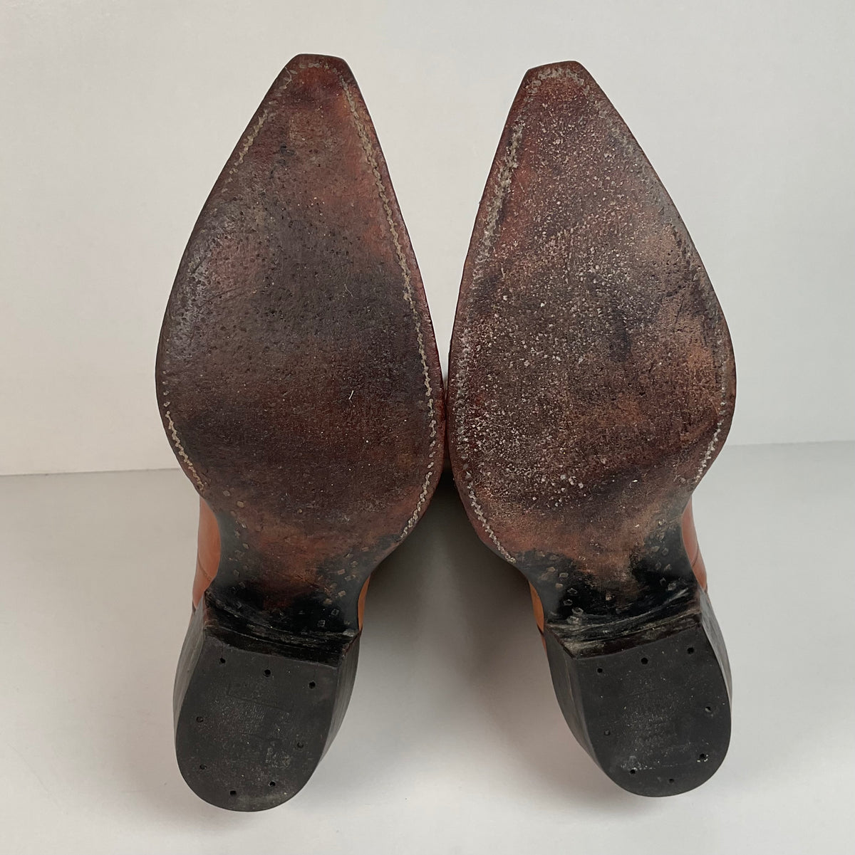Vintage Justin Fort Worth Cowboy Boots | X Toe | White Label | Men’s 7 D