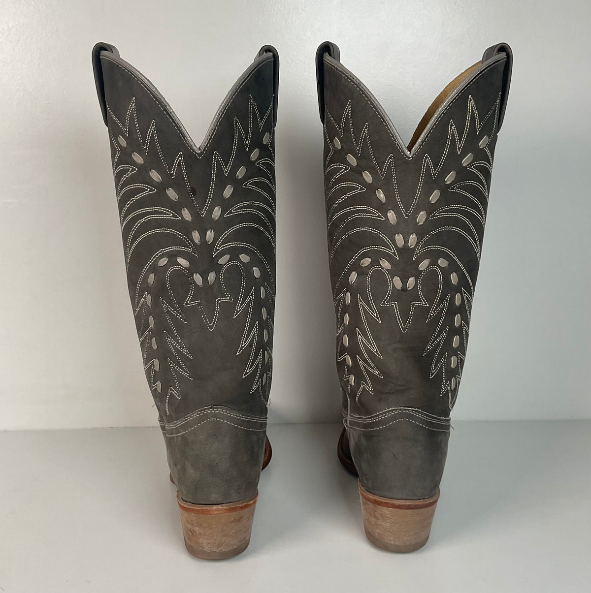 Vintage Texas Suede Cowgirl Boots | Buck Lace | USA Made | Women’s 7.5 M