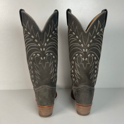 Vintage Texas Suede Cowgirl Boots | Buck Lace | USA Made | Women’s 7.5 M