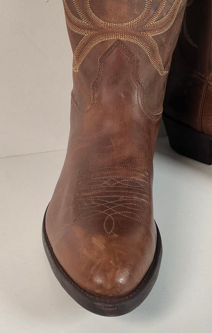 Nocona Bay Apache Cowboy Boots | USA Made | 12 D