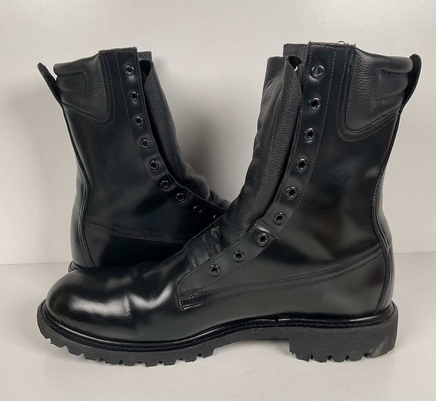Southwest Boot Company | Glossy Patrol Boots | Soft Toe | USA Made | Men’s 13 D