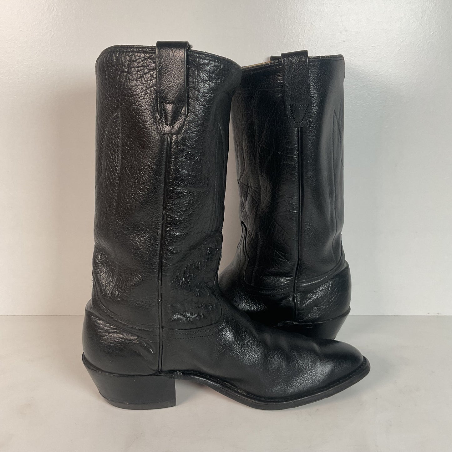 Vintage Wrangler Water Buffalo Cowboy Boots | 1960s-1970s | USA Made | 9.5 D