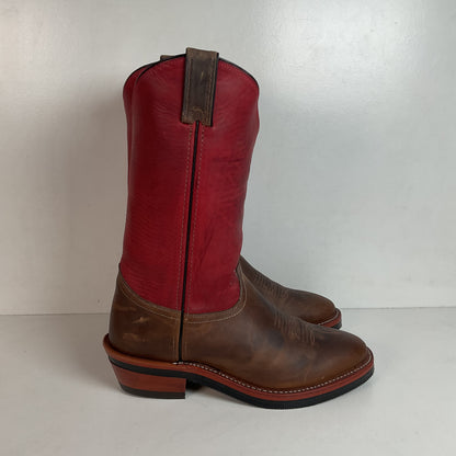 Chippewa Red Arroyo Wellington Boots 9 D USA Made Soft Toe