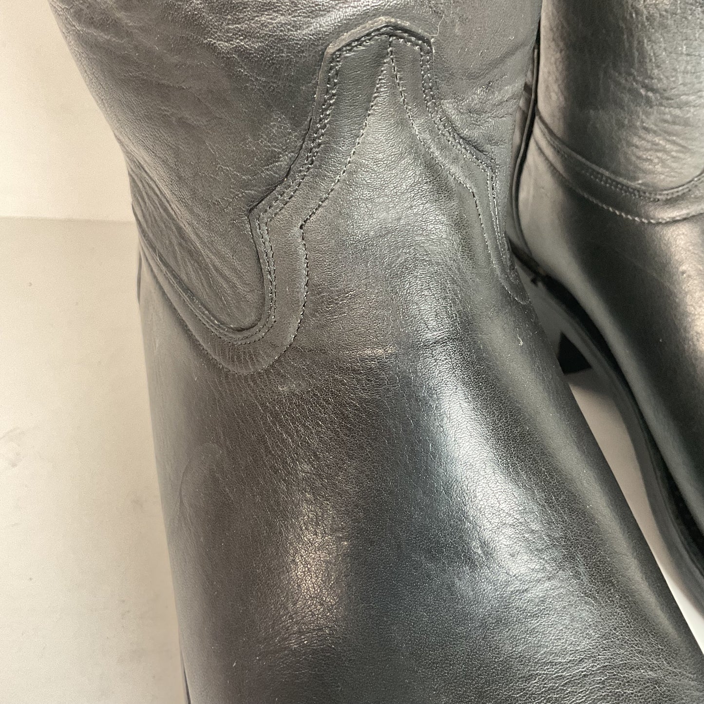 Smith And Wesson Square Toe Western Boots 9.5 EE Campus Cavalry
