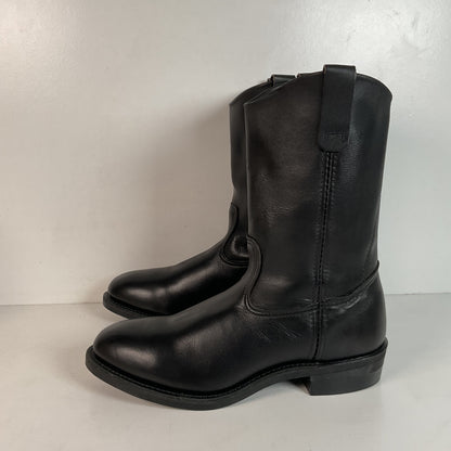 Vintage Red Wing Steel Toe Pull On Boots 11 B USA Made Style 1194
