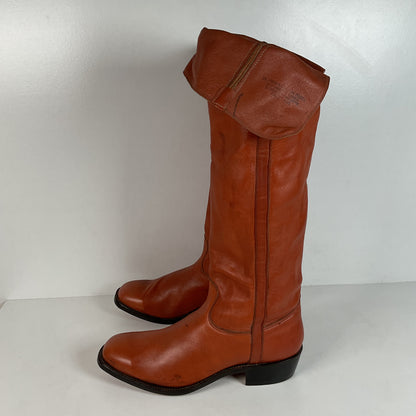 Vintage Western Boots | Over the Knee Style | Olivera’s Customs | Women’s 10