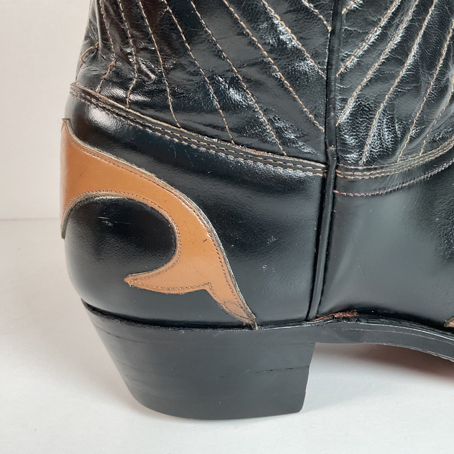 Vintage Frye Authentic Cowboy Boots | Starburst | Wingtip | 1950s | Men’s 9.5 D