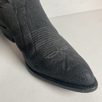 Vintage Tony Lama Elephant Cowboy Boots 10.5 EE Gold Label USA Made