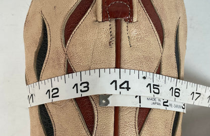 Tony Lama Royal Caiman Cowgirl Boots 7.5 M Belly Cut Tooled