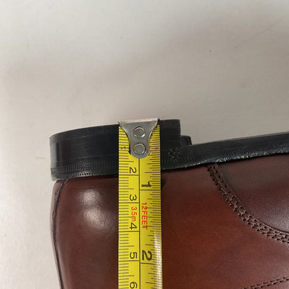 Women’s Ralph Lauren Victorian Style Boots 6.5 B Brown Leather Purple Label