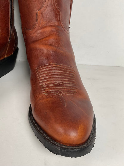 Lucchese Western Side Zip Boots | Ankle | Classics Handmade | 10.5 EE