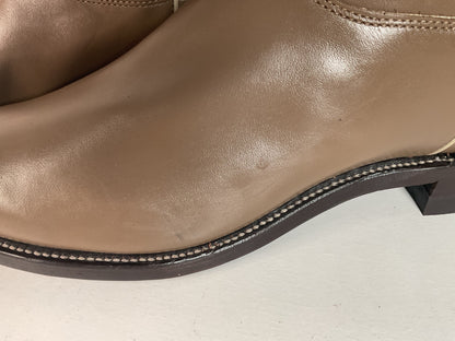 Justin Men’s Taupe Grey Roper Boots 9 D USA Made