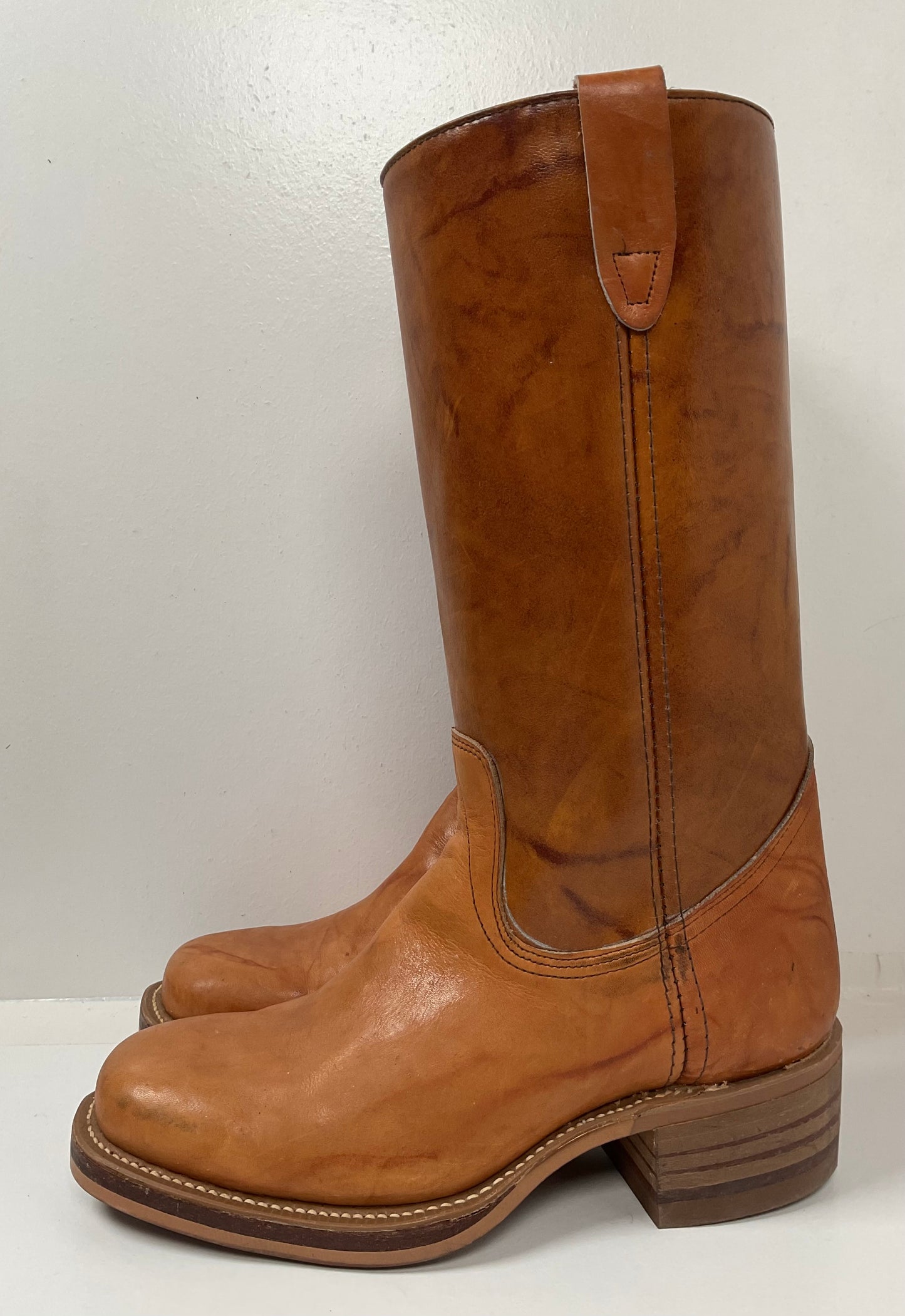 Vintage Westex All American Made Campus Boots Men’s 8 D | Women’s 9 Chunky 70s