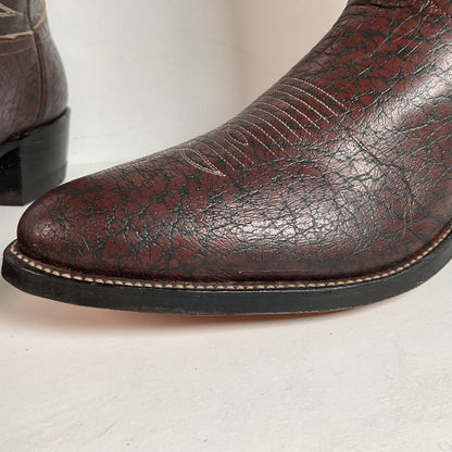 Vintage Tony Lama Caribou Buckaroo Boots | Exotic | Gold Label | Cowboy | 11 E