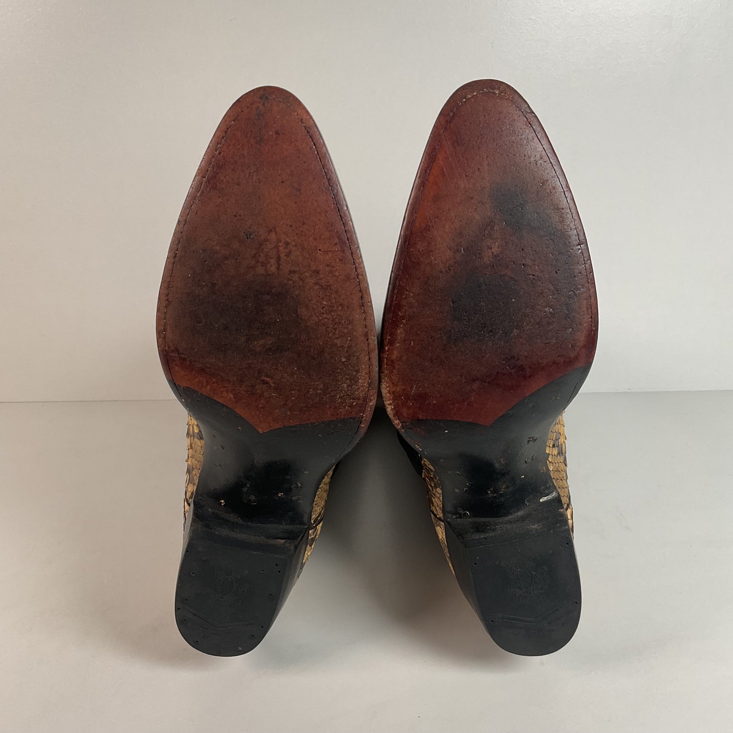 Vintage Bull Rider Python Cowboy Boots | Snakeskin | Men’s 10.5 E