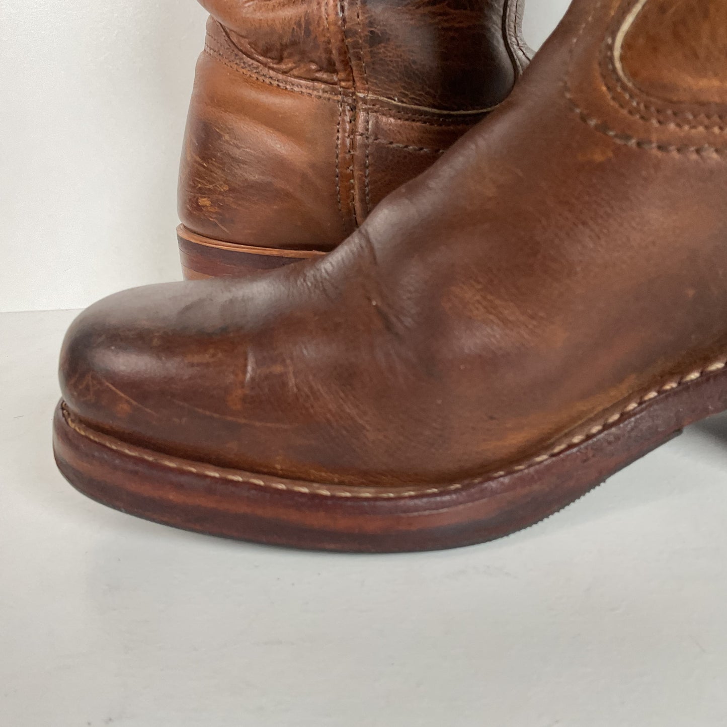 Frye Campus Boots | USA Made | Distressed Brown | Women’s 7 M