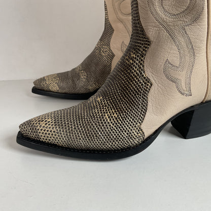Vintage Ringtail Lizard Cowgirl Boots | USA Made | Custom | 1980s | Women’s 6 B