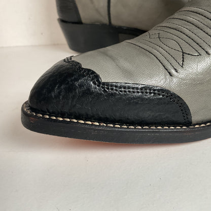 Vintage Imperial Shark Skin Cowboy Boots 10.5 D USA Made Triad