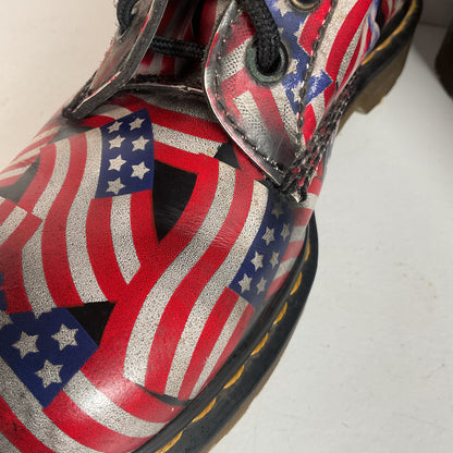 Vintage Dr. Marten 20-Eyelet American Flag Boots UK 6 | US Women’s 8