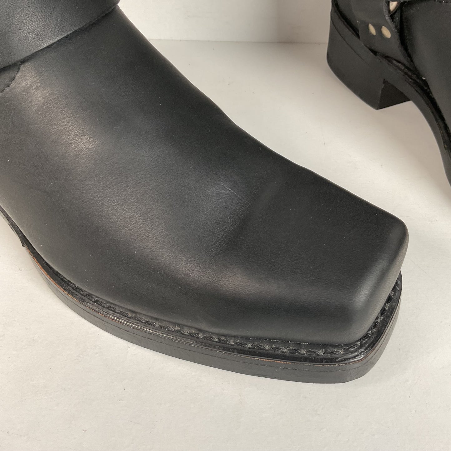 Vintage Durango Black Oiled Harness Boots | USA Made | Men’s 9 EE