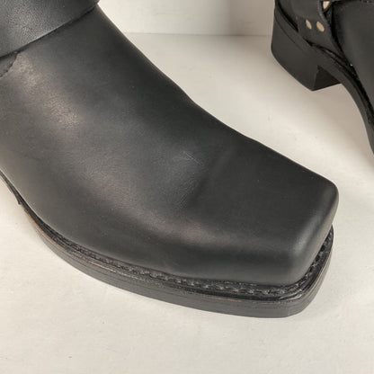 Vintage Durango Black Oiled Harness Boots | USA Made | Men’s 9 EE