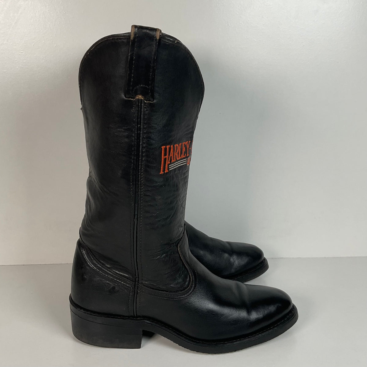 Vintage Harley Davidson Cowboy Boots | USA Made | Men’s 6.5 | Women’s 7.5