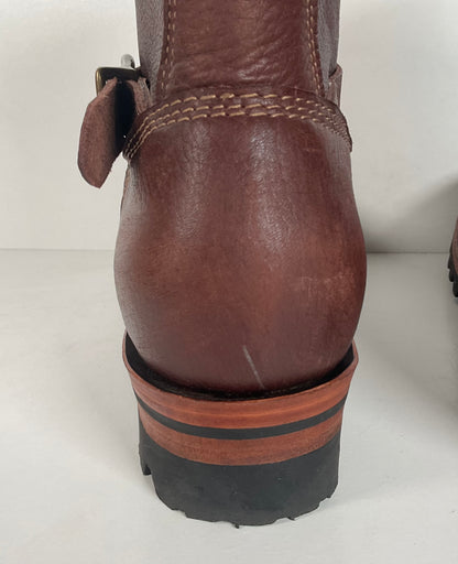 Bison Hide Engineer Boots | Shorty | Custom | PNW | Pacific Northwest | Men’s 9.5