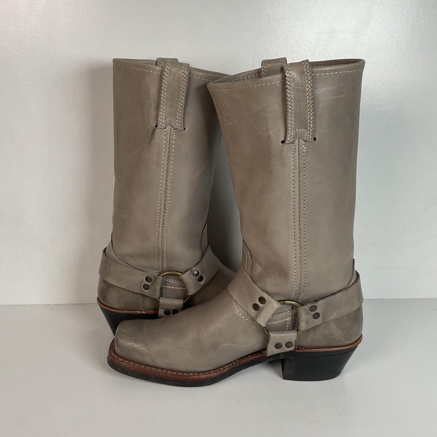 Frye Women’s 12 R Harness Boots 9 M Retired Slate Grey Color