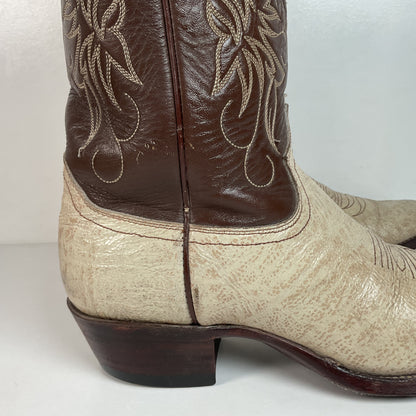 Vintage Justin Exotic Antelope Cowboy Boots | USA Made | Men’s 8 D