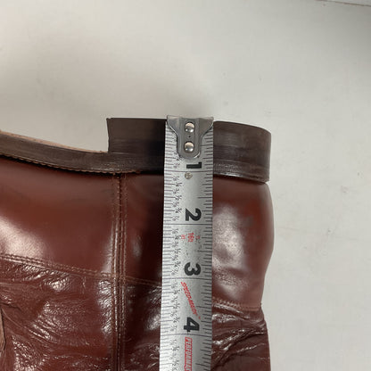 Vintage Jarman Cloth Pull Military Style Boots 11 Narrow 1940s