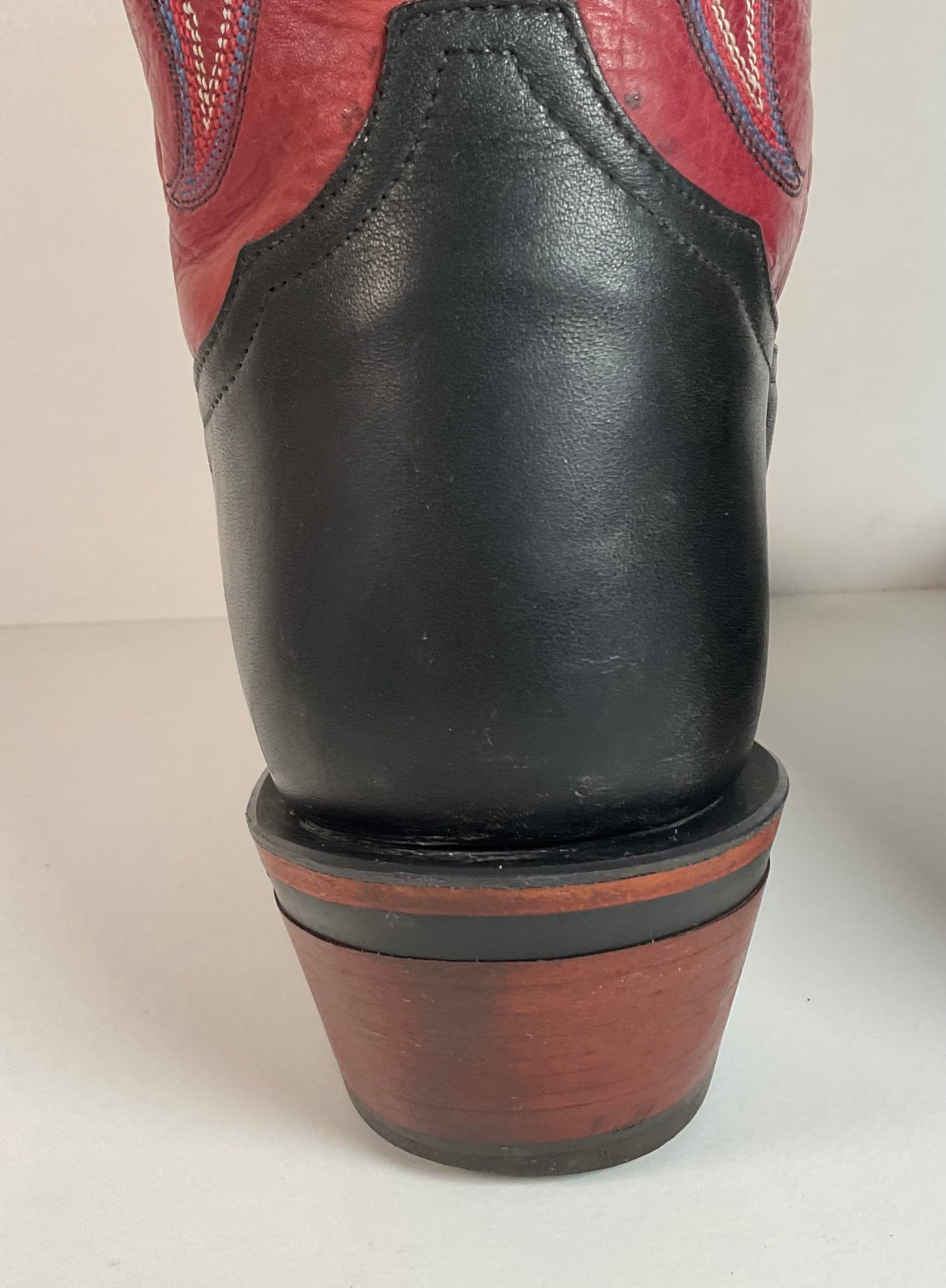 Tony Lama Bullhide Buckaroo Boots | USA Made | Collar Overlay | Men’s 9.5 EE