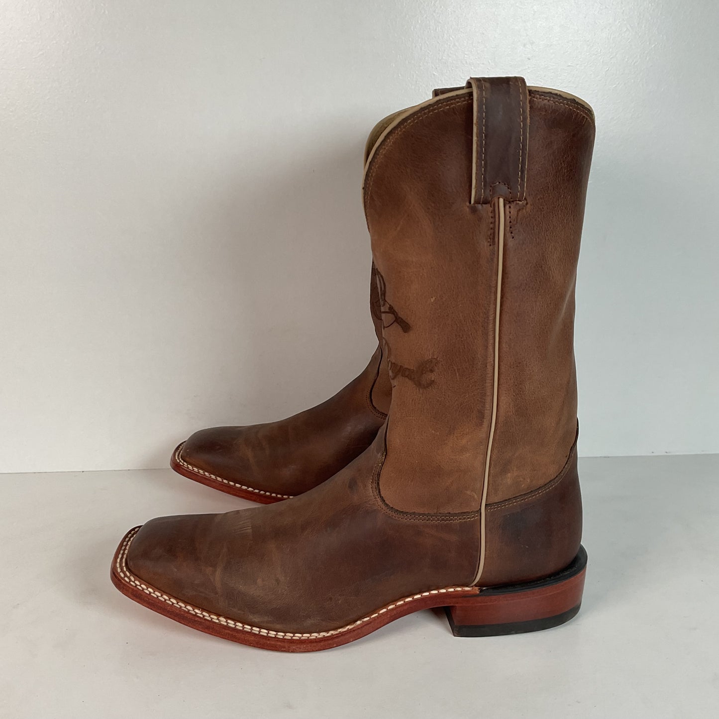 Nocona Cowboy Boots for Crown Royal Whiskey | Custom | USA Made | Men’s 9.5 D