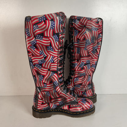 Vintage Dr. Marten 20-Eyelet American Flag Boots UK 6 | US Women’s 8